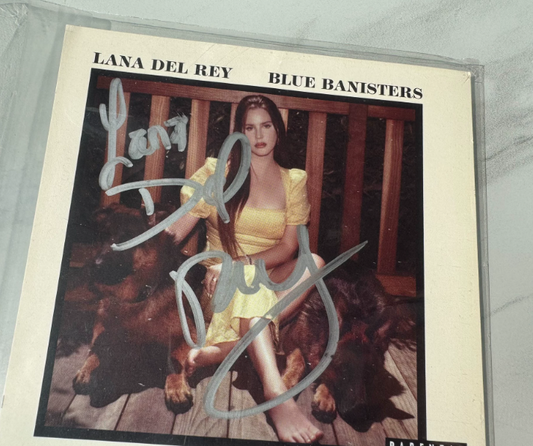 Lana Del Rey – Blue Banisters Signed Insert