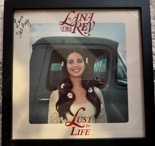 Lana Del Rey – Lust For Life Signed Poster