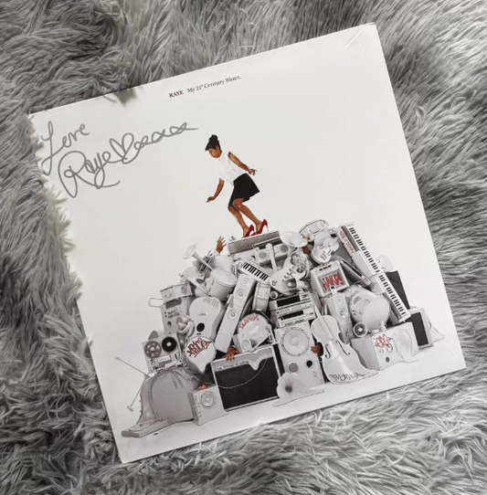RAYE – My 21st Century Blues Signed Black Vinyl LP Sealed