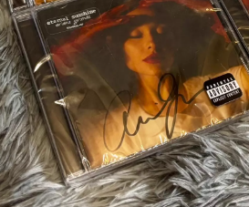 Ariana Grande – Eternal Sunshine Signed CD First Pressing Sealed (Black Signature)