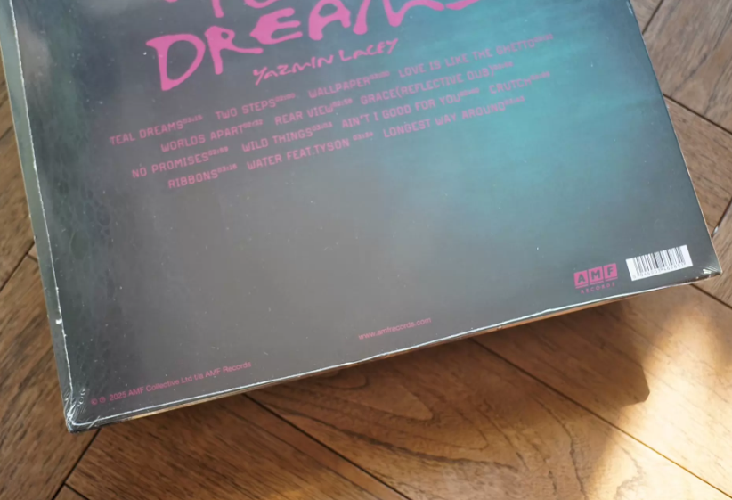 Yazmin Lacey - Teal Dreams (2025) Black Vinyl LP, Factory Sealed