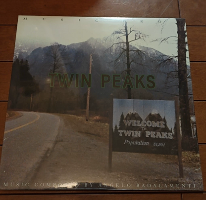 Twin Peaks (Original Television Soundtrack) by Angelo Badalamenti Black Vinyl LP