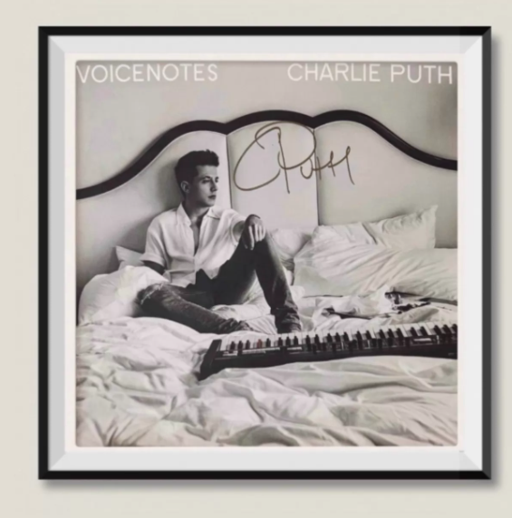 Charlie Puth - Voicenotes Signed Official Poster (Unframed)