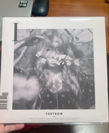 TAEYEON – I Vinyl LP SMTown Korea Press 2015 Gold Sticker C1 Ver.
