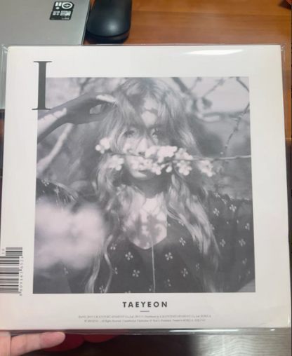 TAEYEON – I Vinyl LP SMTown Korea Press 2015 Gold Sticker C1 Ver.