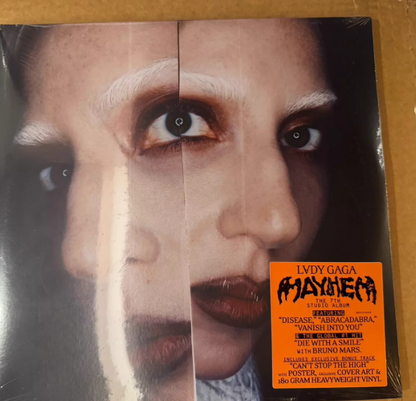 Lady Gaga - Mayhem Signed Vinyl LP (Version 2.0, Official)