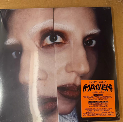 Lady Gaga - Mayhem Signed Vinyl LP (Version 2.0, Official)