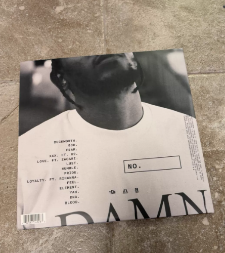 Kendrick Lamar - DAMN. 2LP Clear Vinyl (Misprint, No Number)