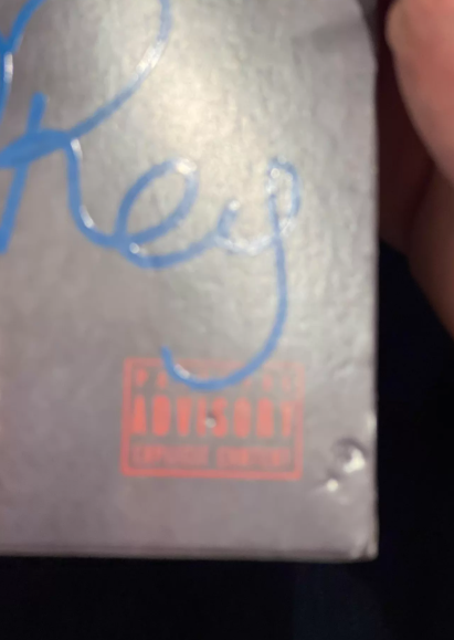 Lana Del Rey – Did You Know That There's A Tunnel Under Ocean Blvd signed red vinyl LP.