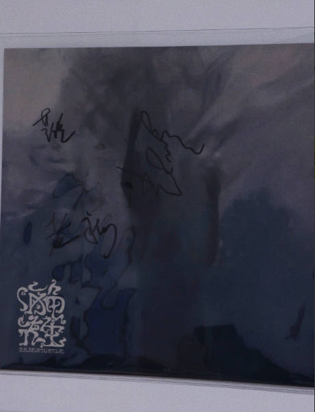 Mr. Turtle – Mr. Turtle (Self-Titled) signed black vinyl LP