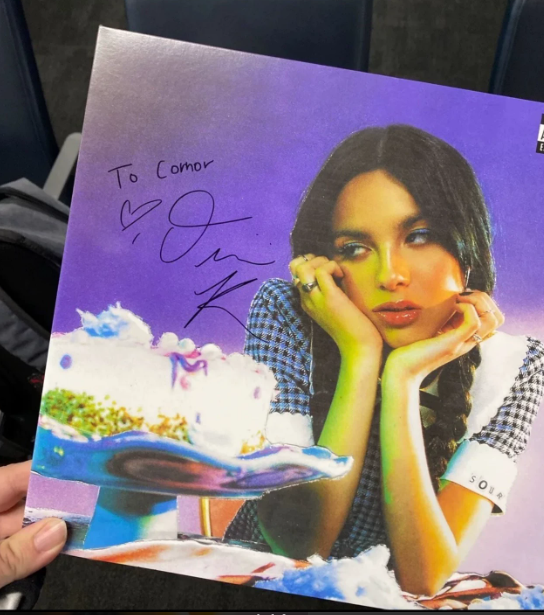 Olivia Rodrigo - SOUR (Signed Blue Vinyl LP)