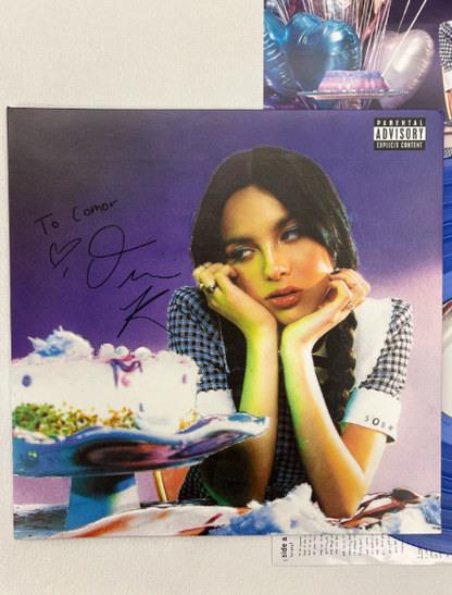 Olivia Rodrigo - SOUR (Signed Blue Vinyl LP)