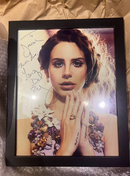 Lana Del Rey - 2015 Honeymoon Era Personalized Signed Poster