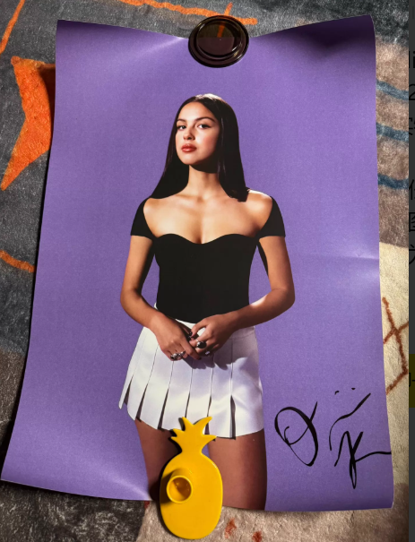Olivia Rodrigo - GUTS Australian Exclusive Signed A2 Poster