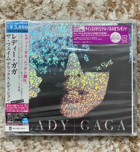 Lady Gaga - The Fame (Japan Limited Edition CD+DVD, Sealed)