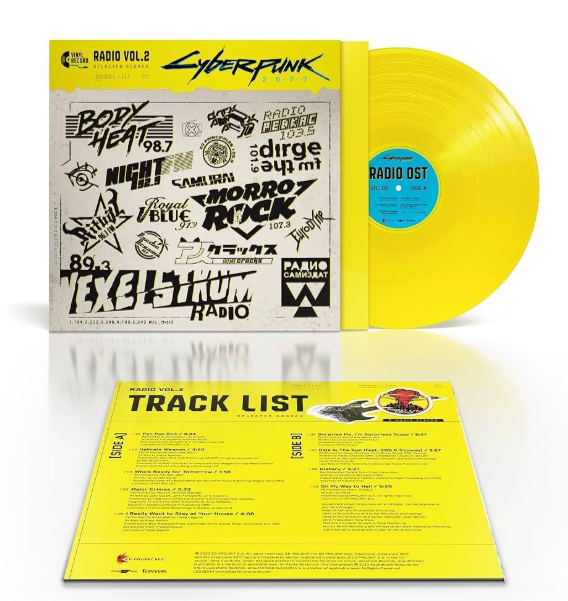 Cyberpunk 2077 - Radio Vol. 2 (Selected Scores) Yellow Vinyl LP