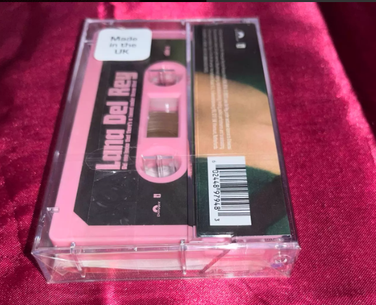 Lana Del Rey - Did You Know That There's a Tunnel Under Ocean Blvd Pink Shell Cassette Tape (UK Version)