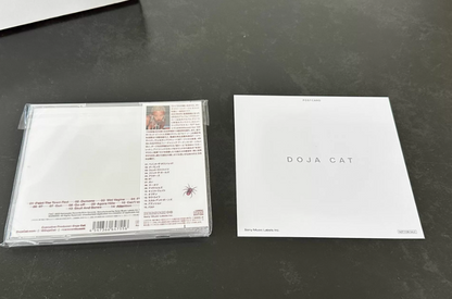 Doja Cat - Scarlet Limited Edition CD + L-Size T-Shirt Gift Box + Japanese Edition CD with Postcard (M/NM)