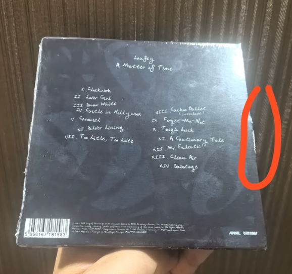Laufey - A Matter Of Time (CD with Signed Art Card, New Sealed, Side Dent)