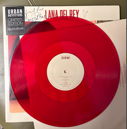 Lana Del Rey - Honeymoon (UO Exclusive Red Vinyl 2LP with Signature)