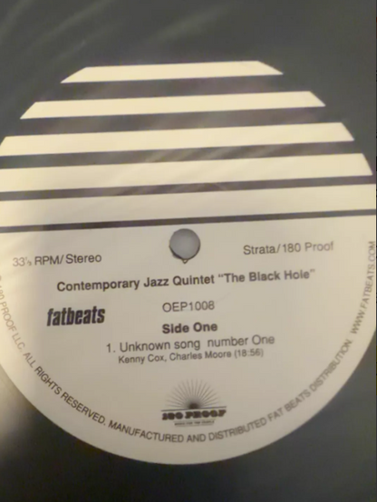 CJQ - The Black Hole (2020 First Pressing LP, NM/NM)