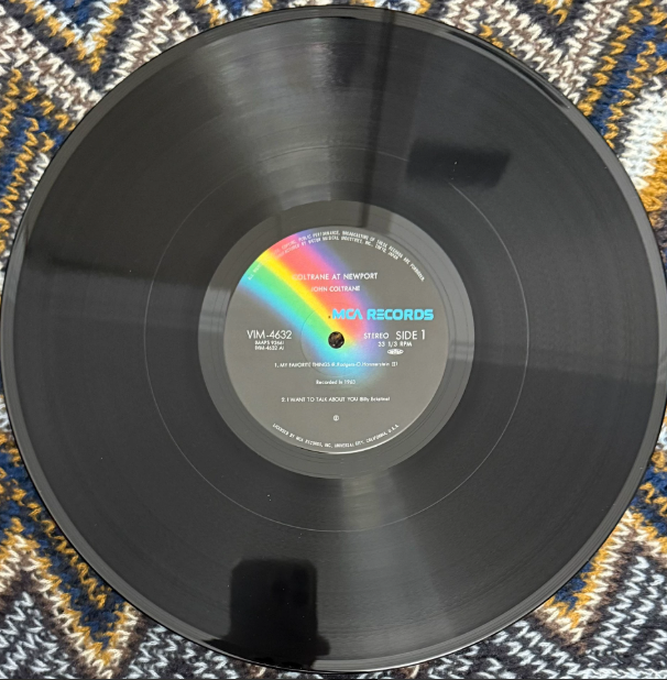 John Coltrane - Coltrane At Newport (1980 Japanese LP, NM/NM, With Obi & Insert)