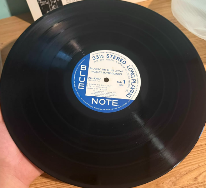 Horace Silver - Blowin' The Blues Away (1976 Japanese Blue Note LP, NM/VG+)