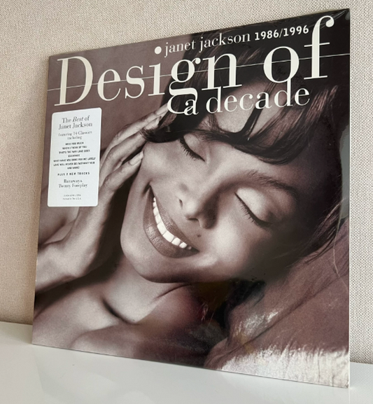 Janet Jackson - Design Of A Decade 1986/1996 (US First Pressing 2LP, New Sealed, M/M)