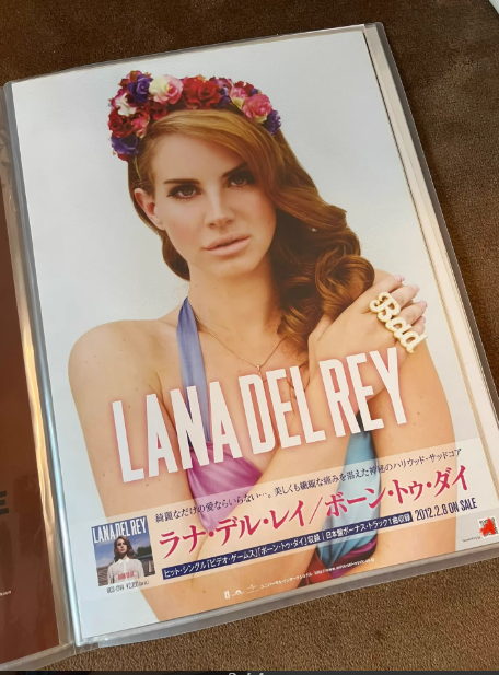 Lana Del Rey - Born to Die (Japanese Promo Poster, B2 Size)