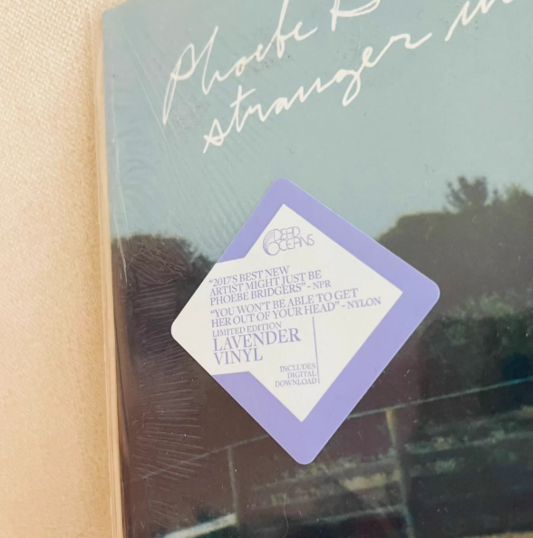 Phoebe Bridgers - Stranger in the Alps (First Edition Limited Lavender Vinyl LP, New Sealed)