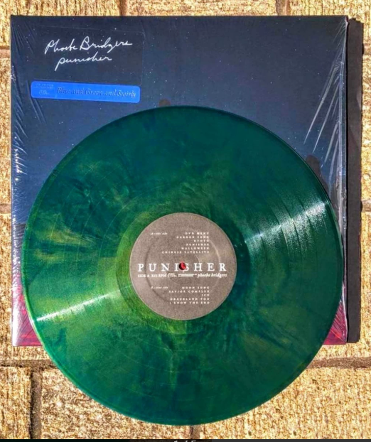 Phoebe Bridgers - Punisher LP, Blue and Green Swirl vinyl, new sealed