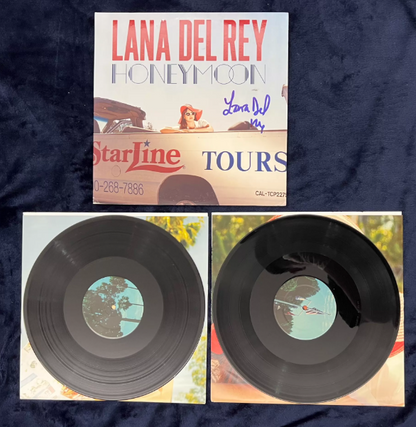 Lana Del Rey - Honeymoon (Hand-Signed 2LP, Unplayed Vinyl With Bonus Red LP)