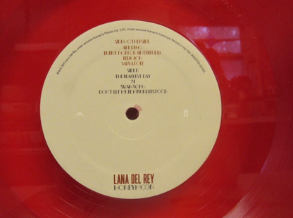 Lana Del Rey - Honeymoon (Hand-Signed 2LP, Unplayed Vinyl With Bonus Red LP)