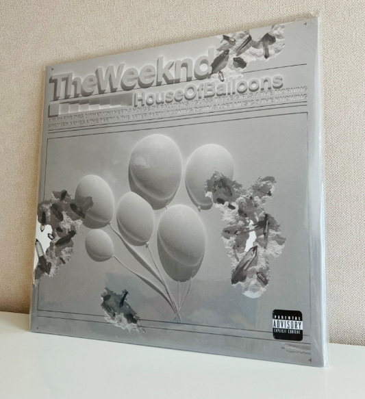 The Weeknd - House Of Balloons 2LP, clear transparent vinyl, new sealed