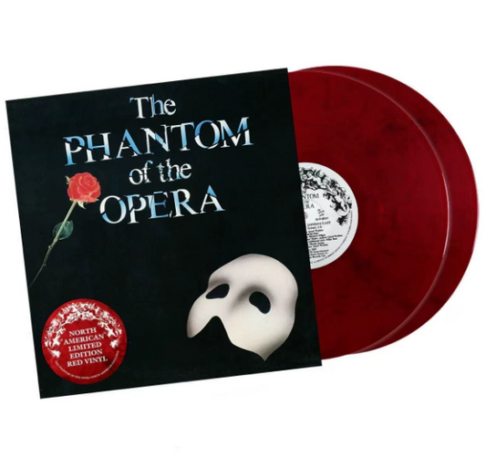 The Phantom Of The Opera 2LP, North America limited red marbled vinyl, new sealed