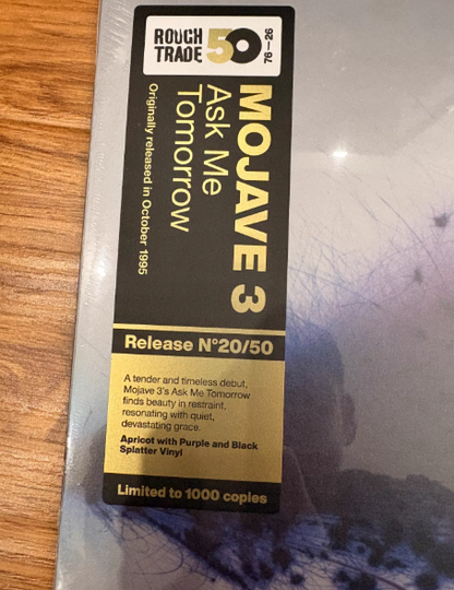 Mojave 3 - Ask Me Tomorrow (Rough Trade Limited Splatter Vinyl LP, Ltd 1000, New Sealed)