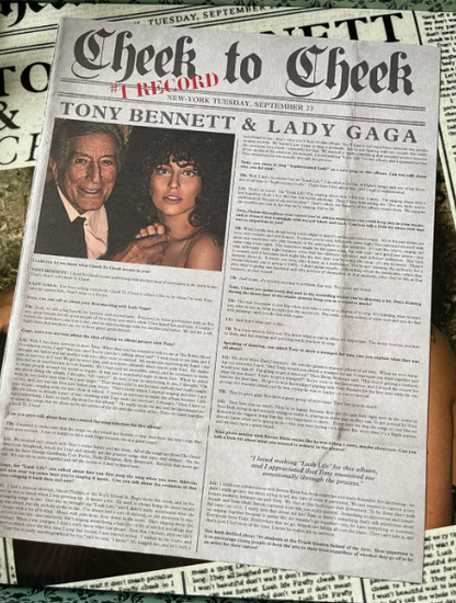 Lady Gaga & Tony Bennett - Cheek To Cheek (Deluxe Box Set, Box Corner Split ×2)