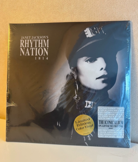 Janet Jackson - Rhythm Nation 1814 (Limited Silver-Grey Vinyl 2LP, New Sealed)