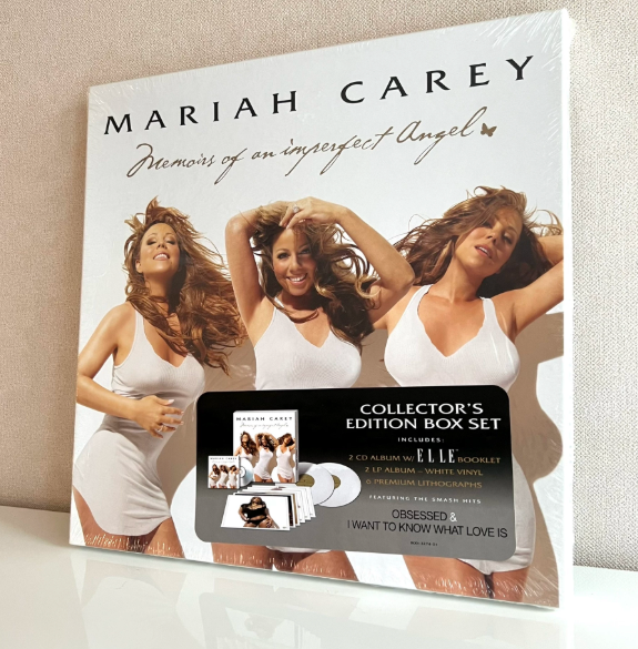 Mariah Carey - Memoirs Of An Imperfect Angel (1st Press White Vinyl Deluxe Collector Box Set, New Sealed)