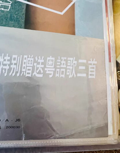 Faye Wong - Chang You (Mainland China B2 Vintage Promo Poster, Fold Crease)