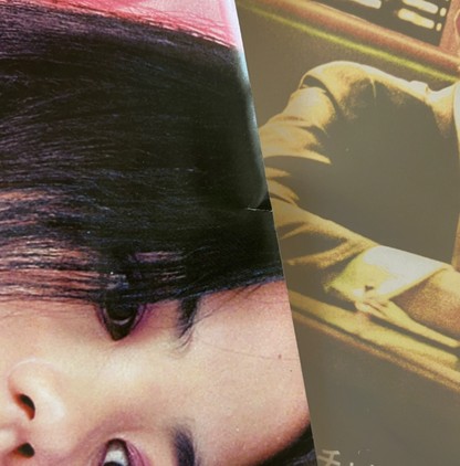 Faye Wong - Only Love Strangers (Hong Kong Original B2 Vintage Promo Poster)