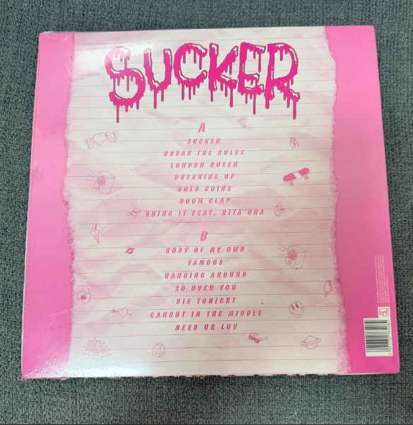 Charli XCX - Sucker (UO Exclusive Pink Smoke Swirl Vinyl LP, Sealed )