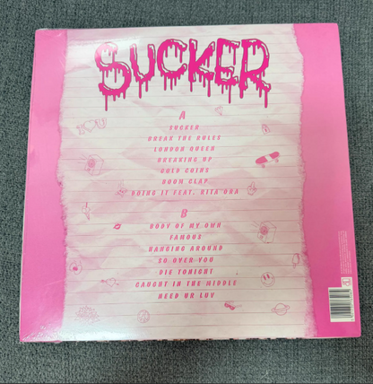 Charli XCX - Sucker (UO Exclusive Pink Smoke Swirl Vinyl LP, Sealed )