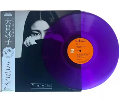 Taeko Ohnuki - Mignonne (Limited Clear Purple Vinyl LP with OBI, Factory Sealed )