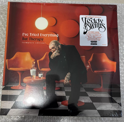 Teddy Swims - I've Tried Everything But Therapy (Limited Orange Splatter 3LP Vinyl, Factory Sealed )