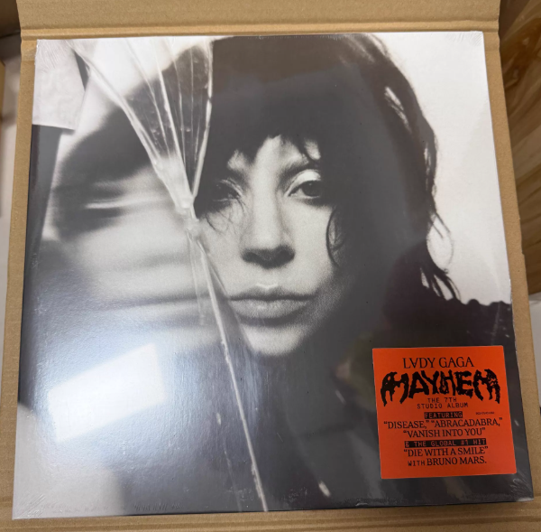 Lady Gaga - MAYHEM (Black Vinyl 2LP, Factory Sealed )