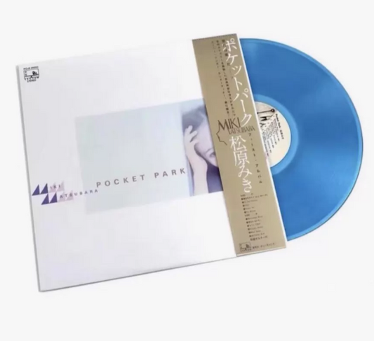 Miki Matsubara - Pocket Park (Light Blue Colored Vinyl LP with OBI, Factory Sealed )