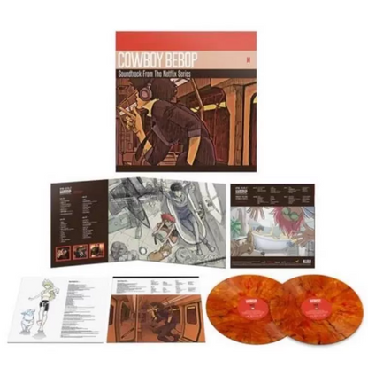 Cowboy Bebop (Netflix Series Soundtrack) Orange Marble Vinyl 2LP M/M Sealed