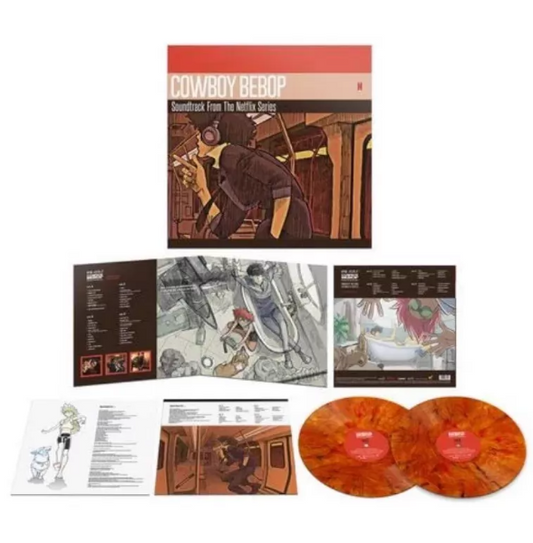 Cowboy Bebop (Netflix Series Soundtrack) Orange Marble Vinyl 2LP M/M Sealed
