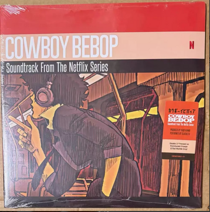 Cowboy Bebop (Netflix Series Soundtrack) Orange Marble Vinyl 2LP M/M Sealed